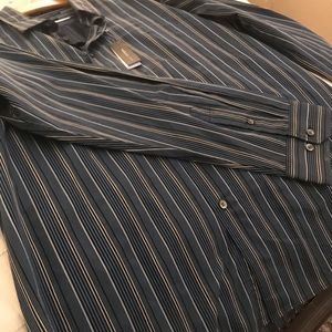 Van Heusen XL 17-17 1/2 Slim Fit LS Shirt